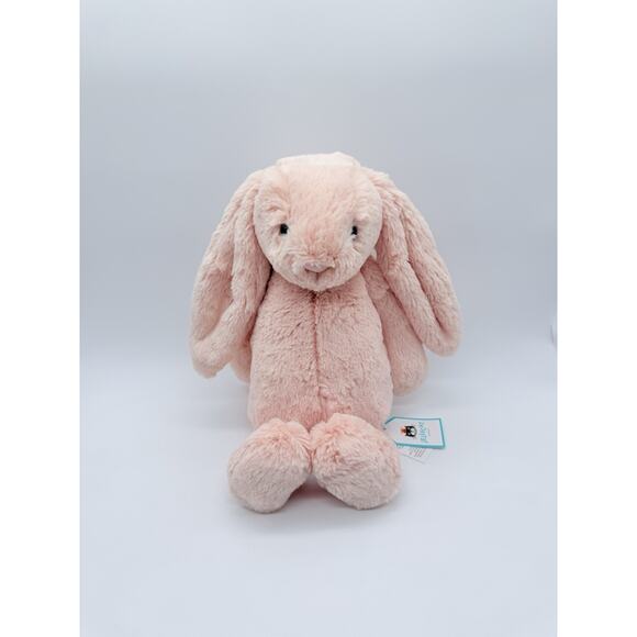 Authentic Jellycat Bashful Blush Bunny Plush 12